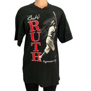 MLB  George Herman Babe Ruth Signature Series T-Shirt 1994